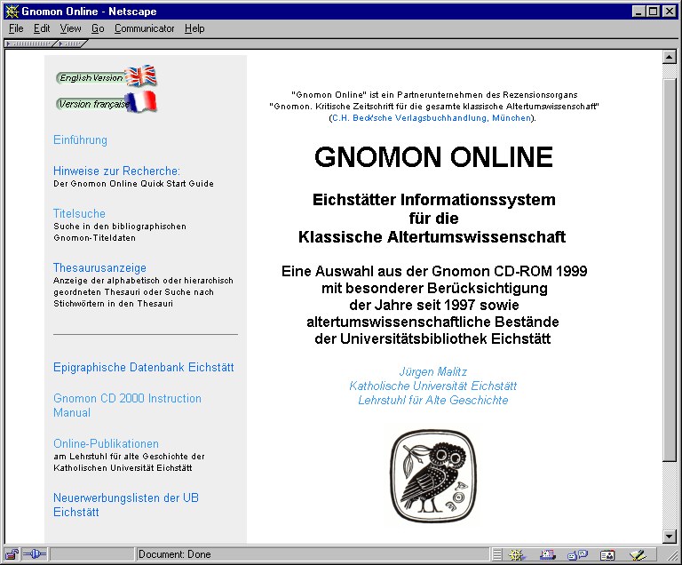 Gnomon online