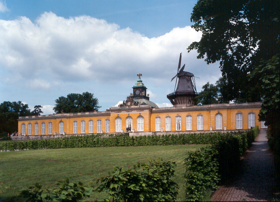 Neue Kammern: Ansicht von Süden